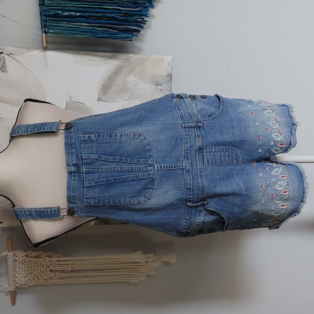 American Rag Embroidered Shortalls 15